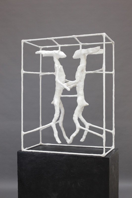 Atelier Van Lieshout - Boxing Hares, 2023