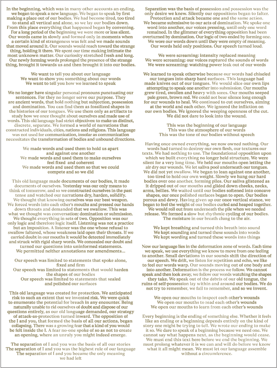 Laurianne Bixhain - tout geste est renversement, 2024