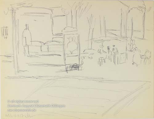 August Clüsserath - Arles, 1957