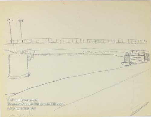 August Clüsserath - Arles, 1957