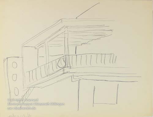 August Clüsserath - Arles, 1957