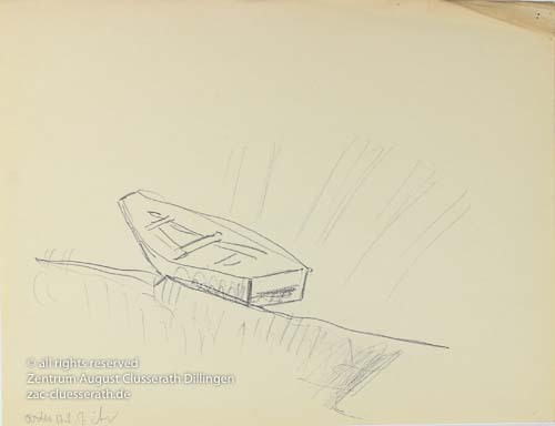 August Clüsserath - Arles, 1957