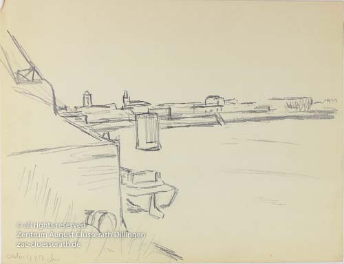 August Clüsserath - Arles, 1957