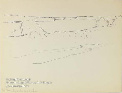 August Clüsserath - Arles, 1957