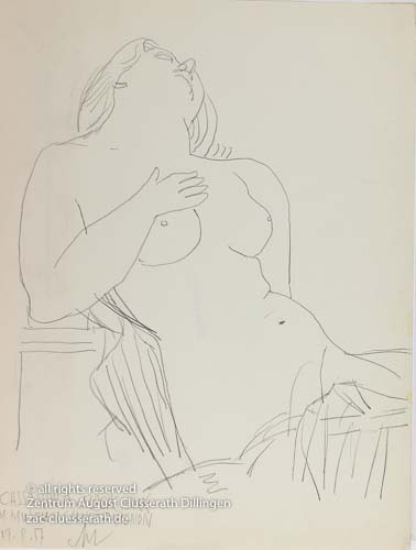 August Clüsserath - Cassandra Espercieux, 1957