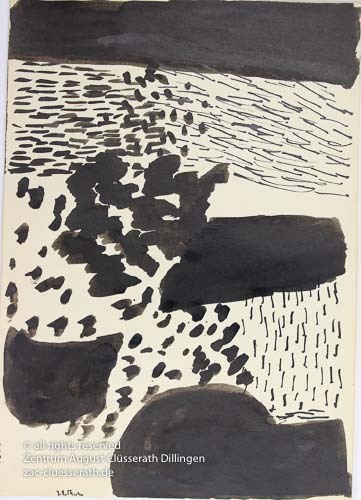 August Clüsserath - Ohne Titel, 1958