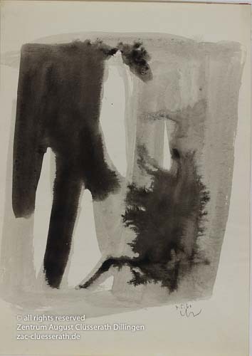 August Clüsserath - Ohne Titel, 1960