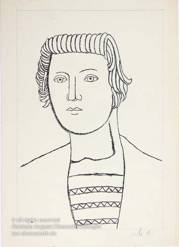 August Clüsserath - Ohne Titel, 1952