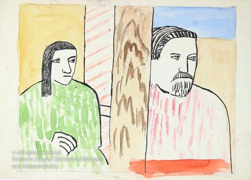 August Clüsserath - Ohne Titel, 1953