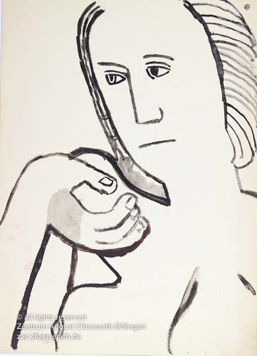 August Clüsserath - Ohne Titel, 1955