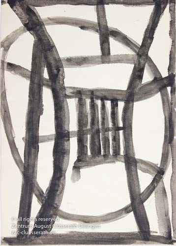 August Clüsserath - Ohne Titel, 1955