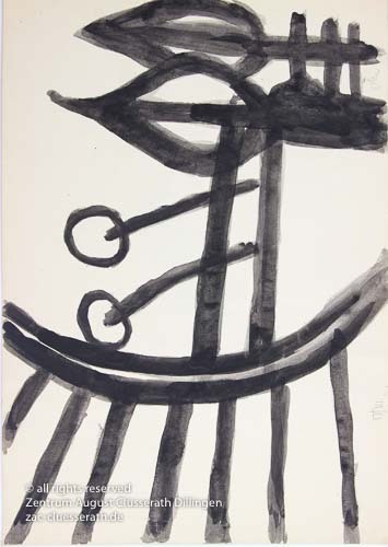 August Clüsserath - Ohne Titel, 1955