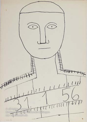 August Clüsserath - Ohne Titel, 1956