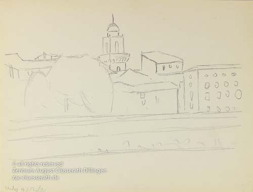 August Clüsserath - Arles, 1957