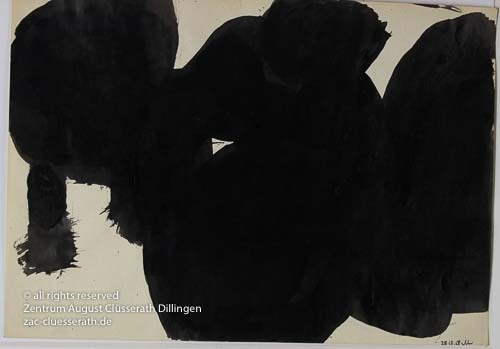 August Clüsserath - Ohne Titel, 1958
