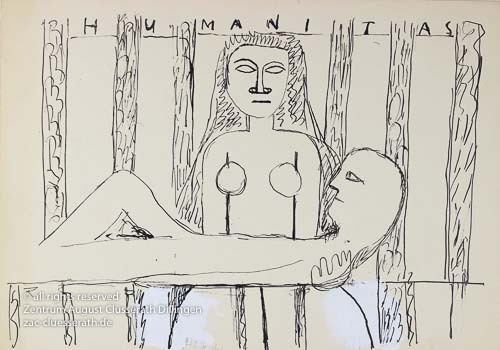 August Clüsserath - Humanitas, 1956