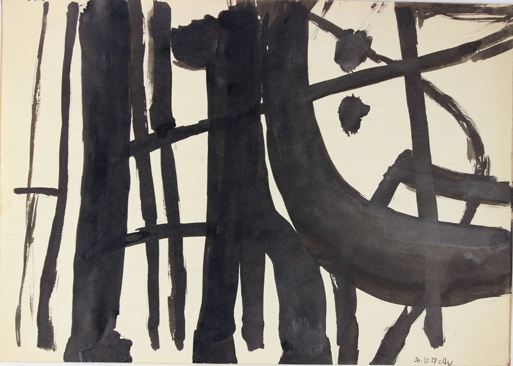 August Clüsserath - Ohne Titel, 1958