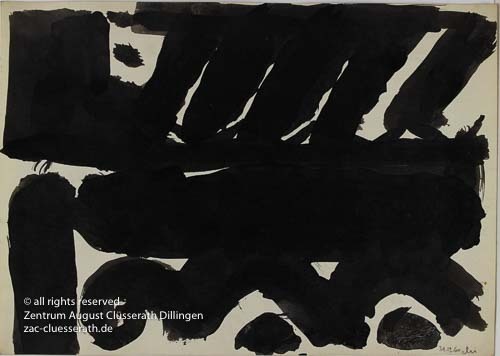 August Clüsserath - Ohne Titel, 1960