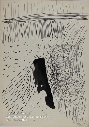 August Clüsserath - Ohne Titel, 1960