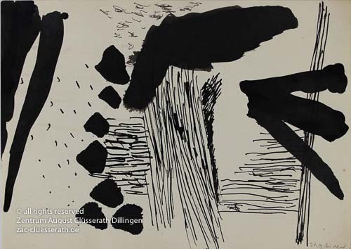 August Clüsserath - Ohne Titel, 1960
