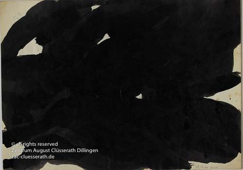 August Clüsserath - Ohne Titel, 1960