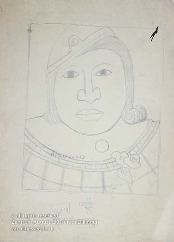 August Clüsserath - Ohne Titel, 1932 dat.