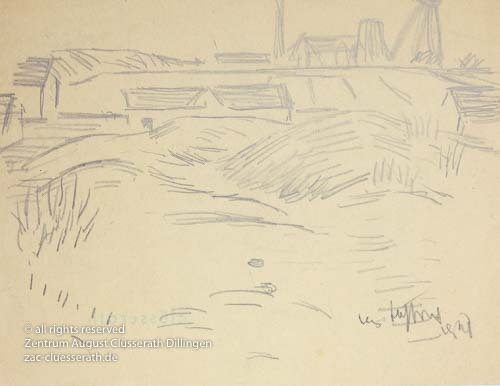 August Clüsserath - Ohne Titel, 1928