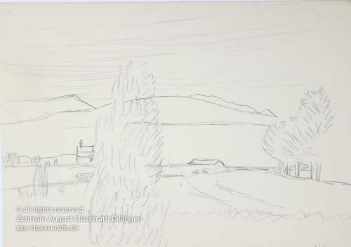 August Clüsserath - Ohne Titel, 1938