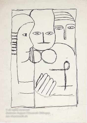 August Clüsserath - Ohne Titel, 1952
