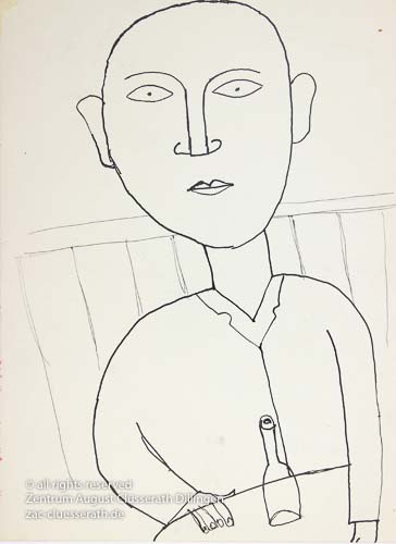 August Clüsserath - Ohne Titel, around 1950