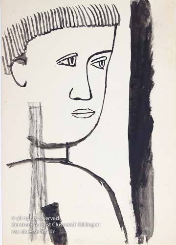 August Clüsserath - Ohne Titel, 1955