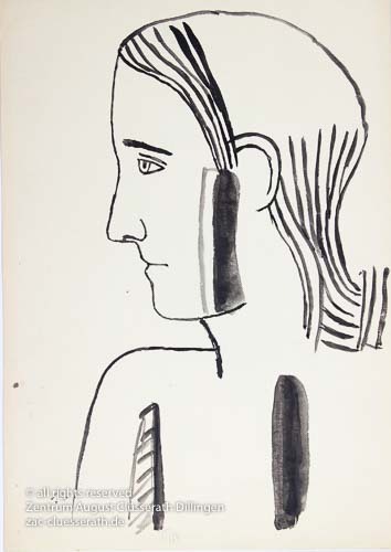 August Clüsserath - Ohne Titel, 1955
