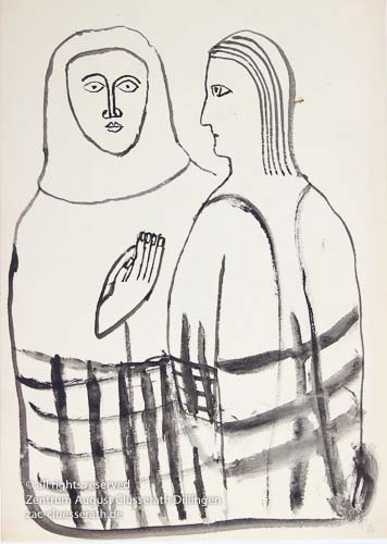 August Clüsserath - Ohne Titel, 1955