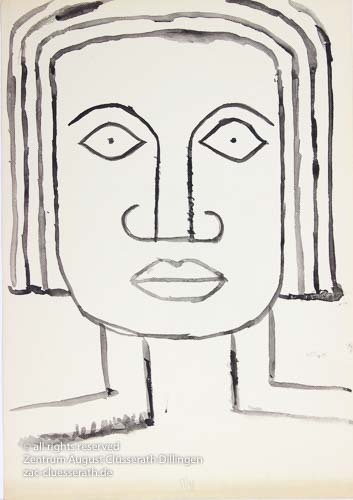 August Clüsserath - Ohne Titel, 1955