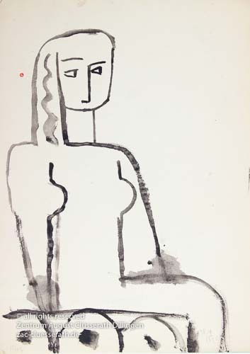 August Clüsserath - Ohne Titel, 1955