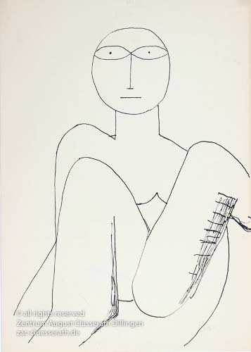 August Clüsserath - Ohne Titel, 1955