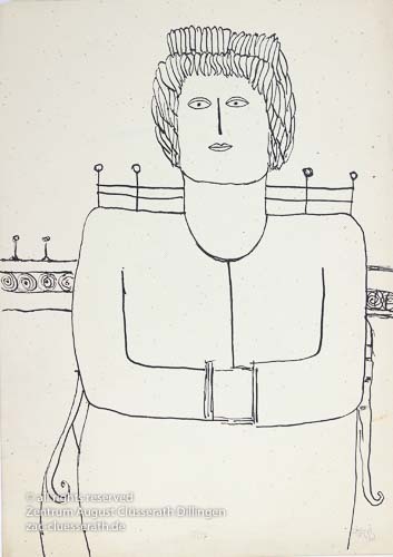 August Clüsserath - Ohne Titel, 1955