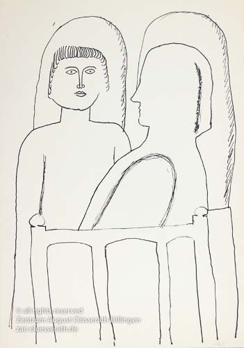 August Clüsserath - Ohne Titel, 1955
