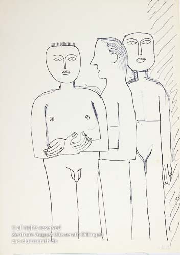 August Clüsserath - Ohne Titel, 1955