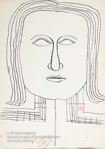 August Clüsserath - Ohne Titel, 1955