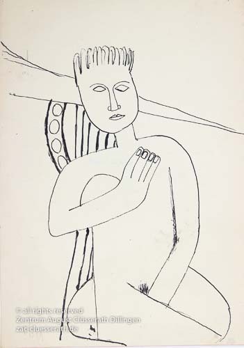 August Clüsserath - Ohne Titel, 1955
