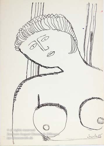 August Clüsserath - Ohne Titel, 1955
