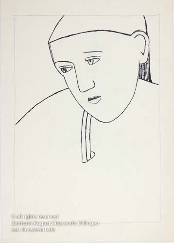 August Clüsserath - Ohne Titel, 1955