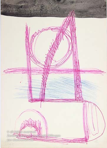 August Clüsserath - Ohne Titel, 1955