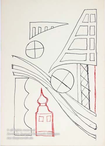 August Clüsserath - Ohne Titel, 1955