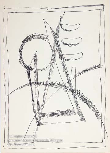August Clüsserath - Ohne Titel, 1955