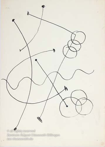 August Clüsserath - Ohne Titel, 1955