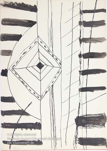 August Clüsserath - Ohne Titel, 1955