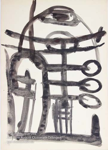 August Clüsserath - Ohne Titel, 1955
