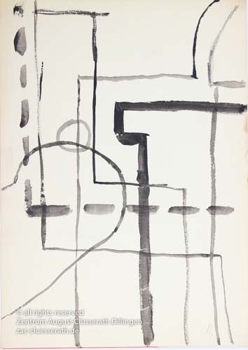 August Clüsserath - Ohne Titel, 1955